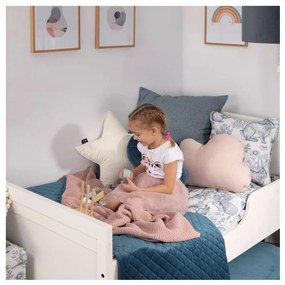 Ватирана бебешка покривка за легло 160x100 cm Posh Velvet - Yellow Tipi