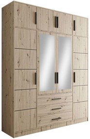 Гардероб Kos 4D 4 врати с горно съхранение