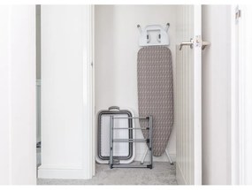 Бяло-сива пластмасова кошница за пране 40 л - Addis