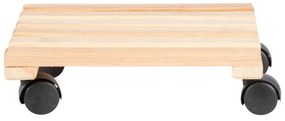 Дървена подвижна стойка за саксии (височина 8 cm) Indoor &amp; Outdoor – Esschert Design