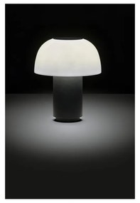 Черна алуминиева LED затъмняваща се настолна лампа (височина 22 cm) Harvest – Zone