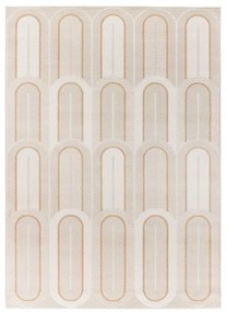 Кремав килим 200x290 cm Flora – Universal