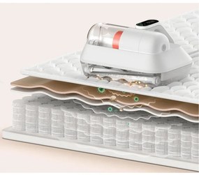 Прахосмукачка за акари и прах Xiaomi BHR8943EU Dust Mite Vacuum Cleaner Pro, 400W, 0.5 л, 3000/40000 rpm/min, 14 kPa, Cyclon, 4 степенна филтрация, LED дисплей, Бял