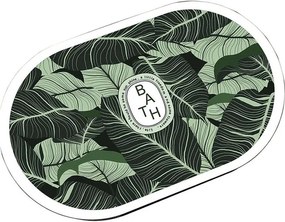 Зелен килим за баня 60x100 cm Aleas – Foutastic