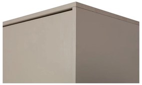 Кремав модулен гардероб от борова дървесина 100x220 cm Daily – vtwonen