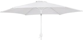 Бял чадър ø 300 cm Alba - LDK Garden