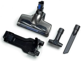 Вертикална прахосмукачка Ariete SCOPA 2722/00, 120W, 1 л, 2 скорости, Моторизирана четка с LED, Индикатор за батерия, Син