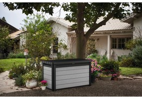 Сива/кафява градинска кутия за съхранение Denali – Keter