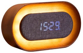 Дигитална аларма Lumos Walnut – Gingko