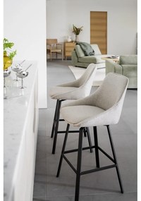 Бежови бар столове в комплект от 2 бр. (височина на седалката 65 cm) Alison – Rowico