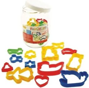 Bigjigs - Буркан с 24 различни формички за сладки