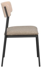 Трапезни столове в бежов и естествен цвят в комплект от 2 бр. Maymont – Rowico