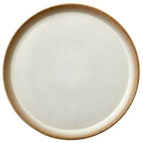 Бежова керамична чиния ø 27 cm Stentøj - Bitz