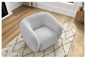 Сиво кресло Celine – Bobochic Paris