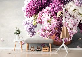 Фототапет – Люляк в саксия