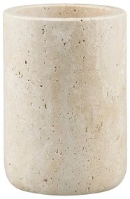Бежова каменна чаша за четки за зъби Travertine – Mette Ditmer Denmark