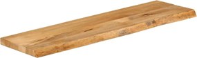 370481 vidaXL Плот за маса, жив ръб, 110x30x3,8 см, масивно дърво манго