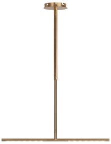 LED осветително тяло за таван в златист цвят 74x17 cm Omni – UMAGE