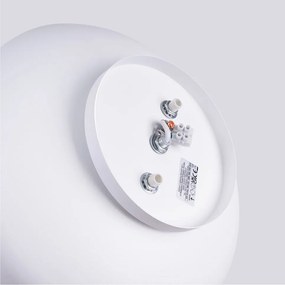 Бяло осветително тяло за таван Omiq – Sollux