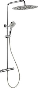 Душ комплект с термостатен смесител DRAGOR, гланцов хром