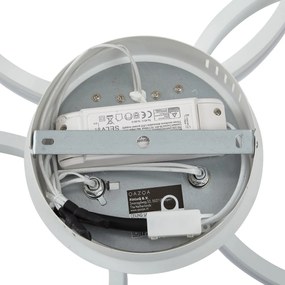 Таванна лампа бяла вкл. LED 3-степенно димируема 3-светлина - Navara