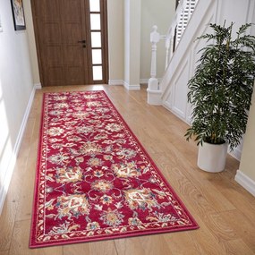 Червен килим 80x240 cm Orient Caracci - Hanse Home