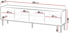 TV шкаф Isla plus-Mpez