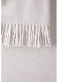 Кремаво одеяло със съдържание на памук Basics, 140 x 180 cm Plain - Euromant