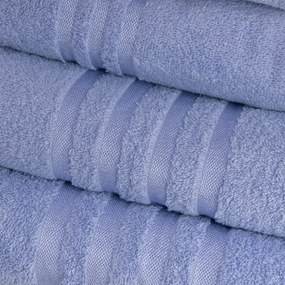 Синя памучна кърпа от тери 50x100 cm Simple – Casa Selección