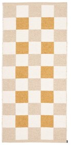 Пътека за открито и закрито в цвят жълта охра и бежова 70x160 cm Pix Vanilla Ochre – Pappelina