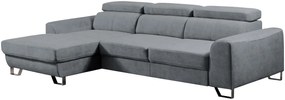 Ъглов диван Astiria-Gkri-Leuko-Left