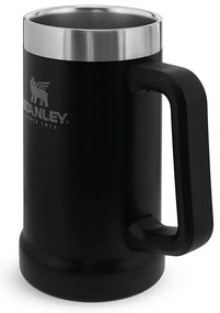Черна термочаша от неръждаема стомана 700 ml The Big Grip Beer Stein Black – Stanley