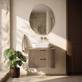 Шкаф за мивка Rea Mono 60cm Grey Oak