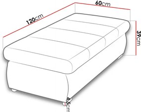 Пуф Orkan plus-Kokkino