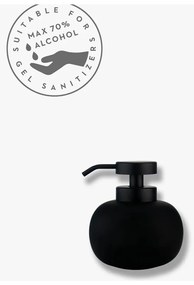 Черен керамичен дозатор за сапун 200 ml Lotus - Mette Ditmer Denmark