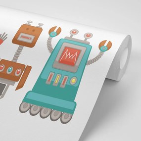 Тапет – Семейство роботи
