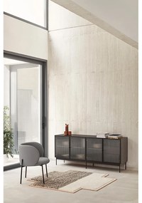 Тъмно сив фотьойл Mogi - Teulat