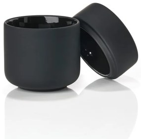 Черен каменоделски организатор за баня Ume - Zone