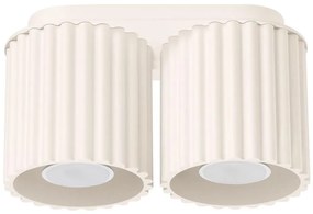 Sollux  SL.1790 - Точково осветително тяло AURA 2xGU10/10W/230V кремаво