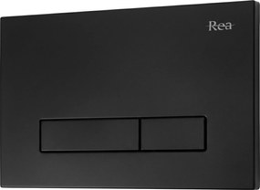 Бутон за тоалетна Rea HD K011A-Q и Slim 024N Black