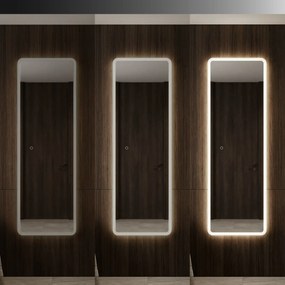Огледало LED 150x50cm MOL-SQ