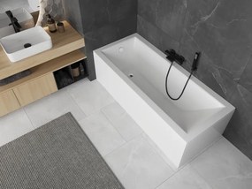 Mexen Cubik правоъгълна вана 150 x 70 см с корпус, бяла - 55031507000X