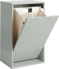 Сиво-син стенен кош за пране Laundry Box – ReCollector