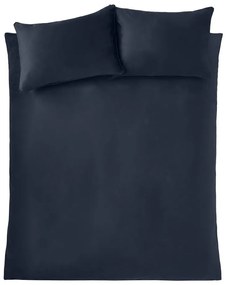 Синьо двойно удължено спално бельо 230x220 cm Kingsley – Catherine Lansfield