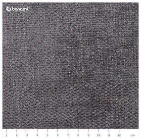 Тъмносив сгъваем/с място за съхранение ъглов диван (ляв ъгъл/U форма) Fuji – Bobochic Paris