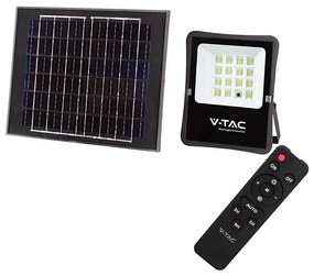 LED външен соларен прожектор 12W, 3,2V, 4000K, IP65