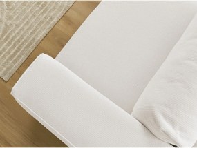 Бял сгъваем/с място за съхранение диван 265 cm Ezechiel – Bobochic Paris