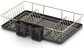 Сушилник Tekno Tel KB 003, 49х38х9 см, 1 ниво, златисто