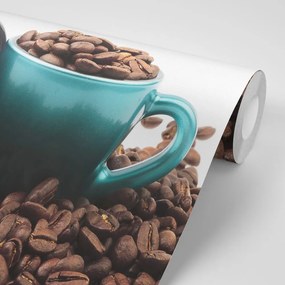 Фототапет – Чаша с кафеени зърна