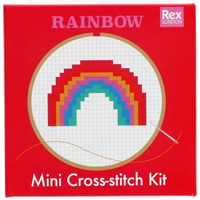 Творчески комплект Cross-stitch Kit Rainbow – Rex London